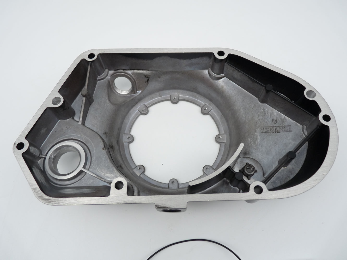 Simson Kupplungsdeckel SCHWARZ mit Sichtfenster für S51, SR50, KR51/2 gewölbt mit Verschluss