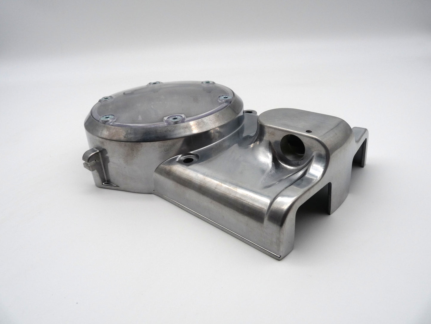 Simson VM Lichtmaschinendeckel mit Sichtfenster POLIERT für S51, SR50, KR51/2